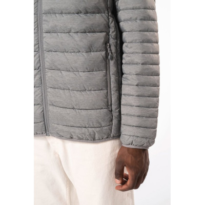 Men's lightweight hooded padded jacket